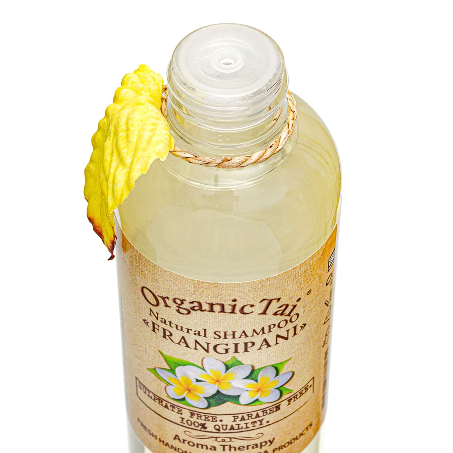 Натуральный шампунь для волос OrganicTai бессульфатный Франжипани 260 мл - фото 3