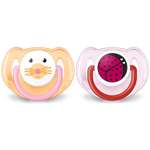 Пустышка Philips Avent ортодонтическая от 6 мес. 2 шт.