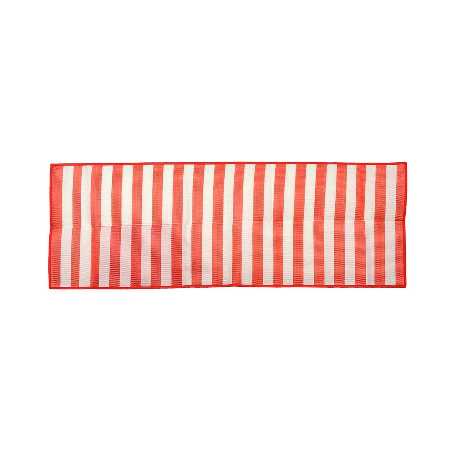 Пляжный коврик Rabizy с ручками для переноски 90х170 см красный - фото 2