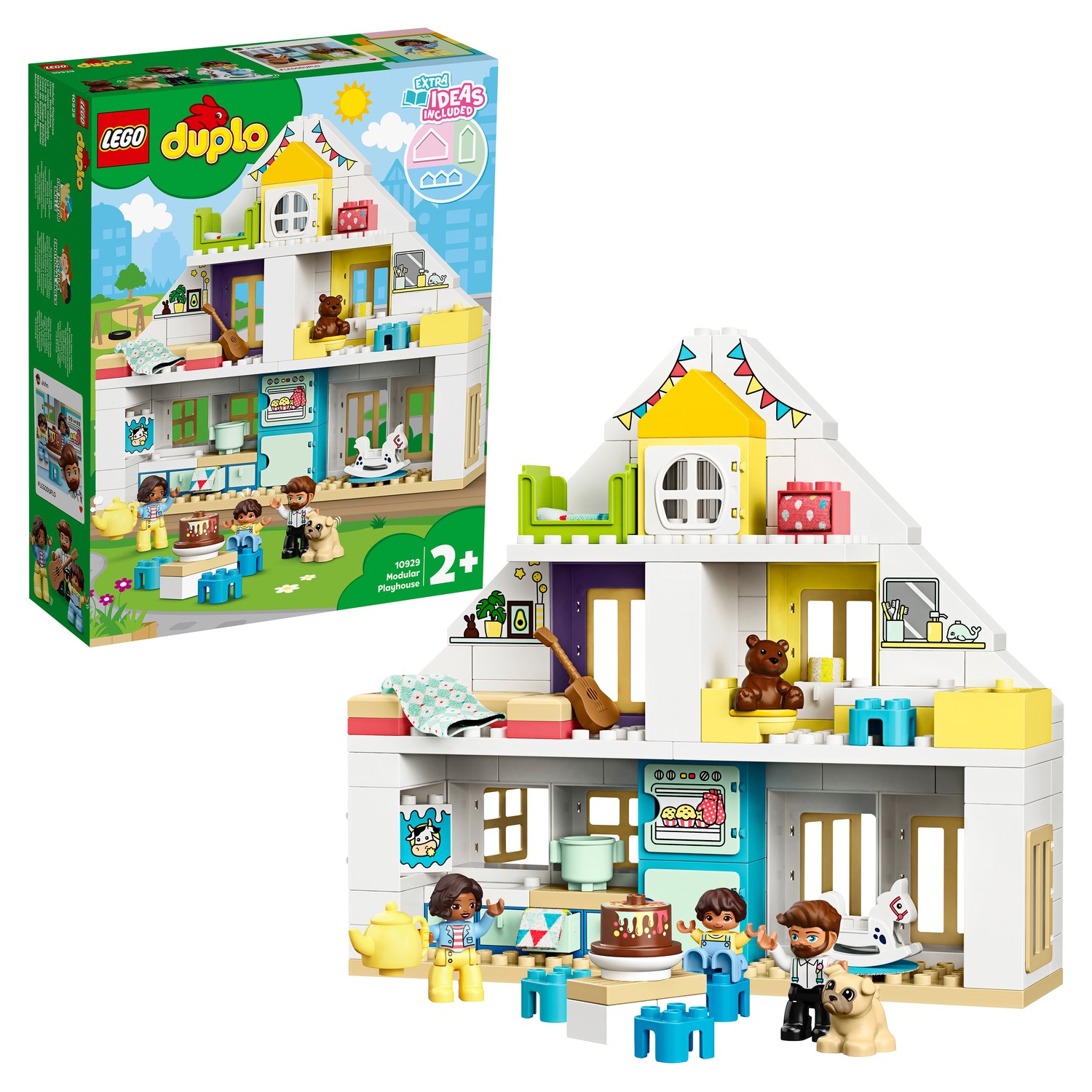 Конструктор LEGO DUPLO Town Дом модульный 10929 купить по цене 3199 ₽ в  интернет-магазине Детский мир