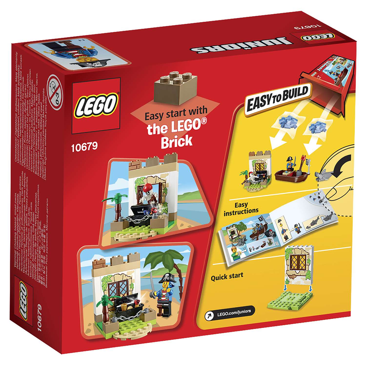 Конструктор LEGO Juniors Охота за сокровищами (10679) - фото 3