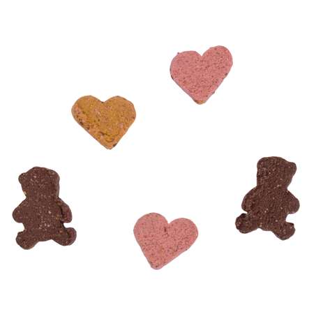 Лакомство для собак Мнямс Жевалки Hearts bears с говядиной-ягненком 150г