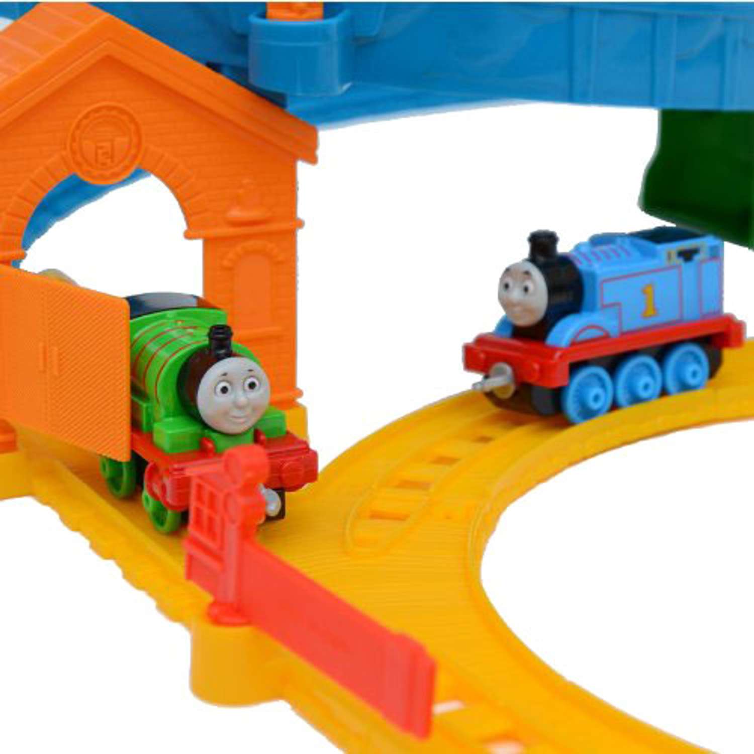 Игровой набор Thomas & Friends Скоростной спуск Перси (Collectible Railway) BHR97 - фото 4