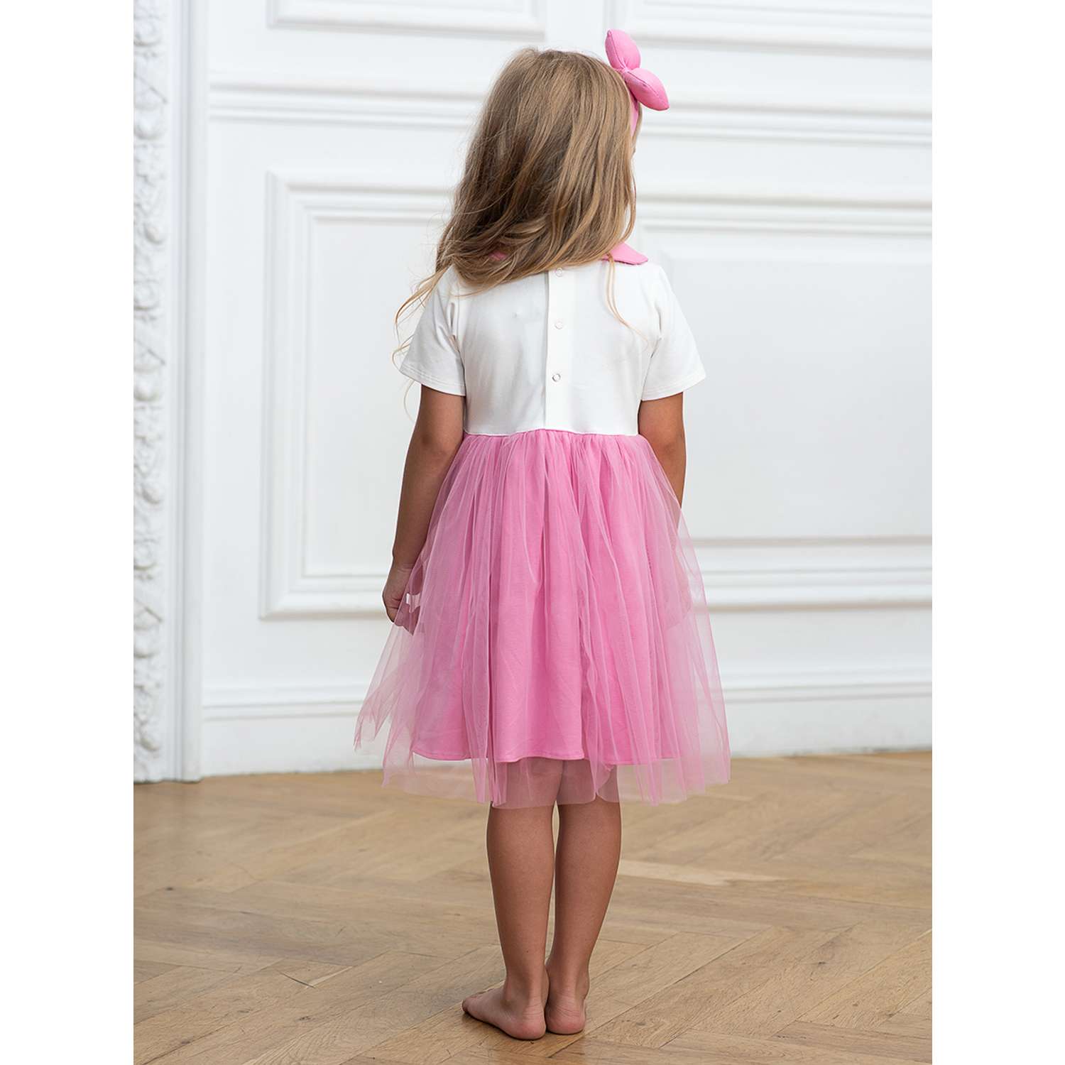 Платье Trendyco kids ТК599/Begonia pink - фото 4