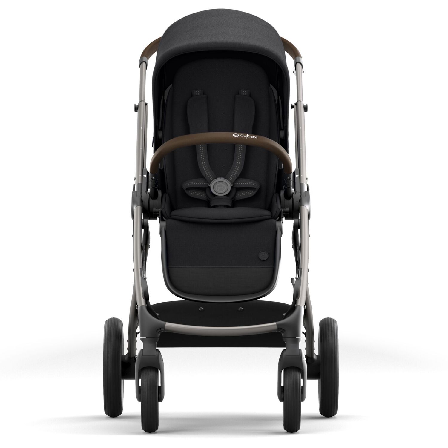 Коляска Cybex Gazelle S TPE с корзиной и дождевиком Deep Black - фото 5