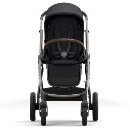 Коляска Cybex Gazelle S TPE с корзиной и дождевиком Deep Black