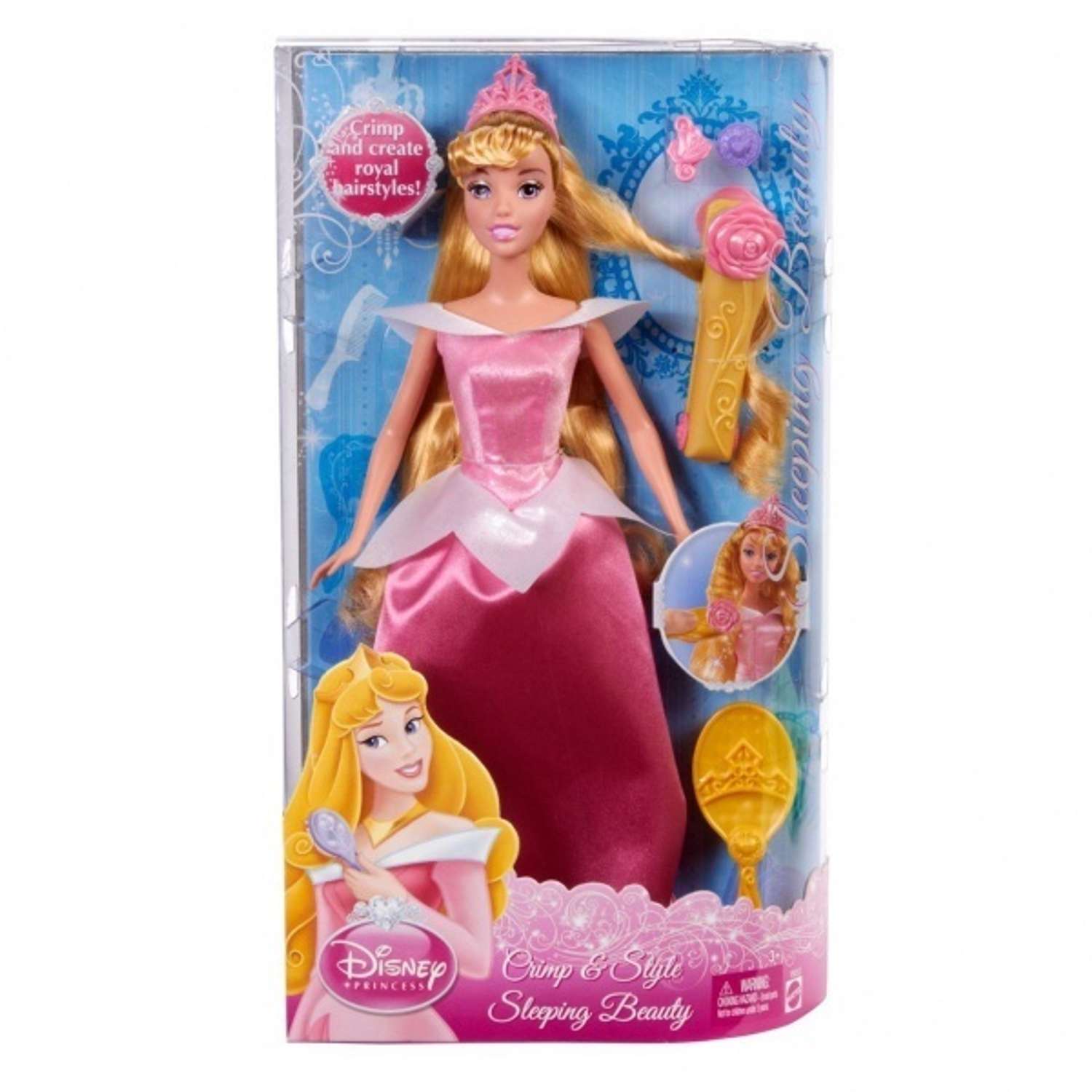 Игровой набор Barbie Disney Принцесса Модные прически в ассортименте V9249 - фото 2