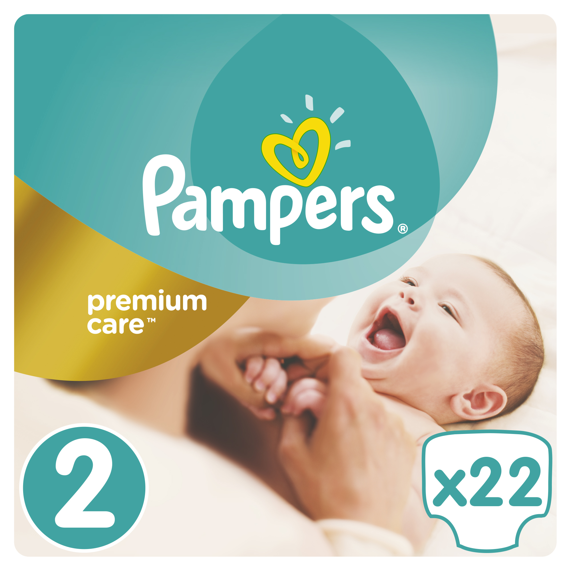 Подгузники Pampers Premium Care Микро 3-6кг 22шт - фото 1