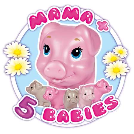Кукла Evi Simba со свинкой и поросятами 5733337