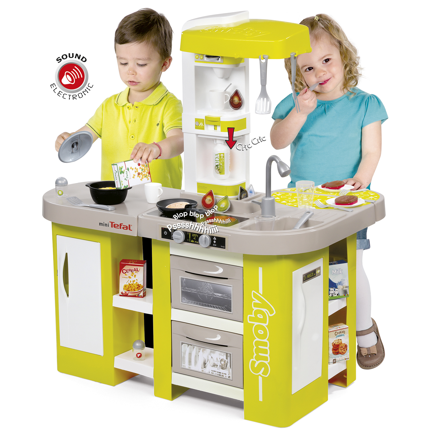 Кухня электронная Smoby Tefal Studio XL 36 аксессуаров 311024 - фото 6