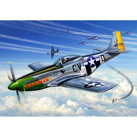 Сборная модель Revell Самолет-истребитель P-51 D Mustang 2-ая Мировая Война США