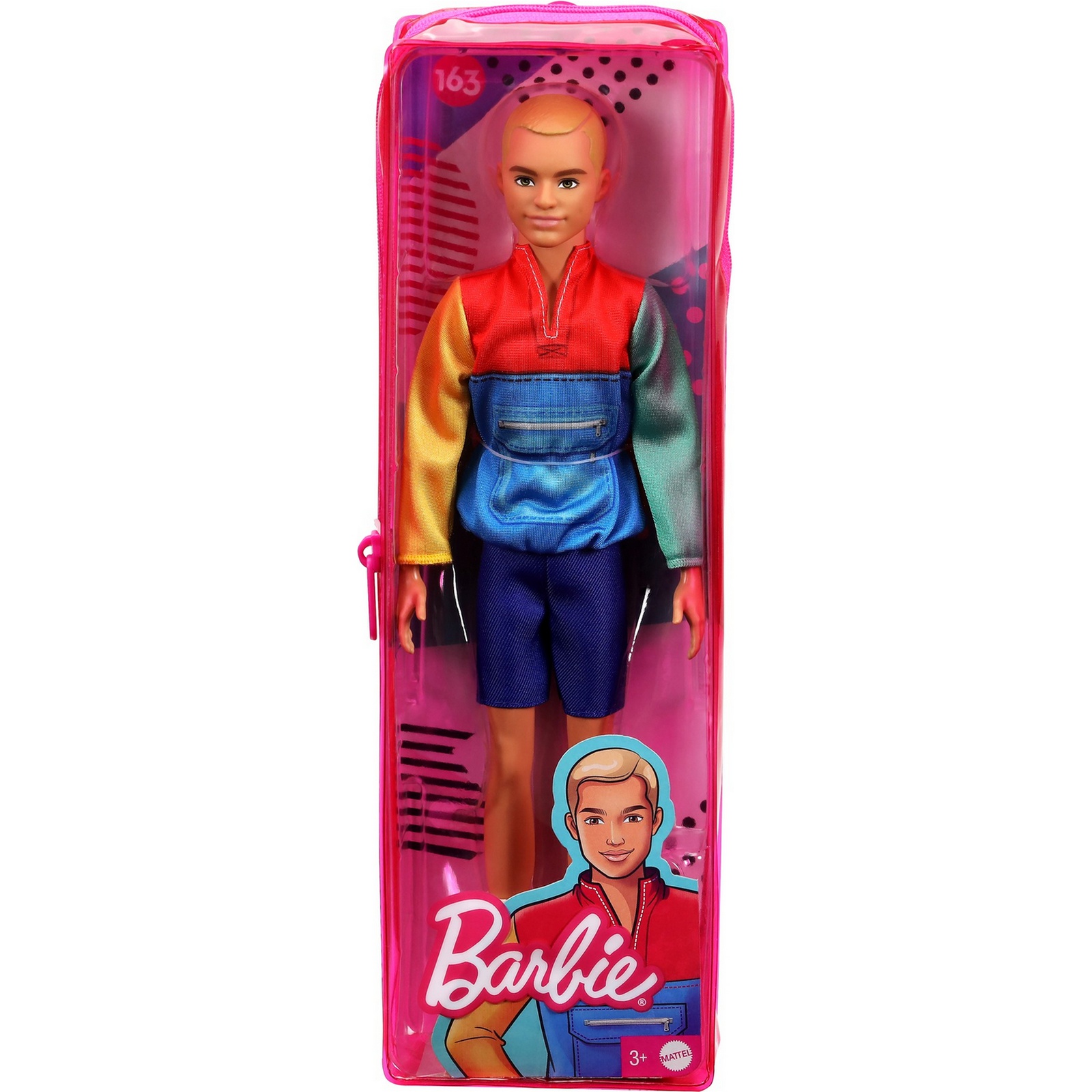 Кукла Barbie Игра с модой Кен 163 GRB88 купить по цене 1199 ₽ в  интернет-магазине Детский мир