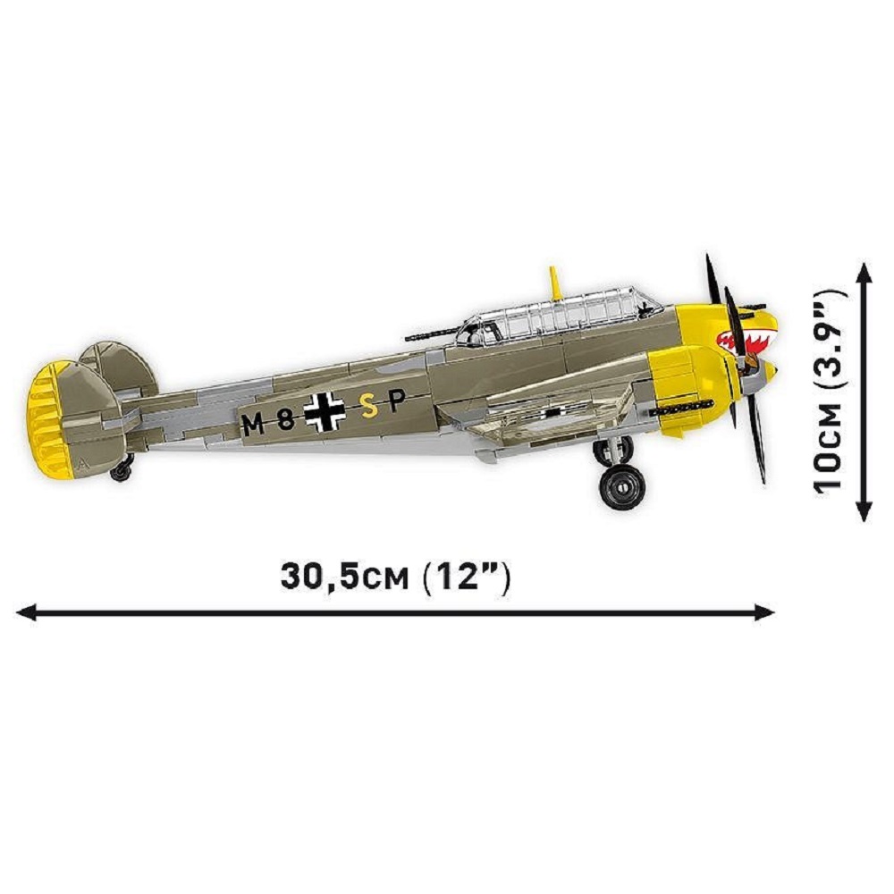 Конструктор COBI Самолет Messerschmitt Bf 110D - фото 11