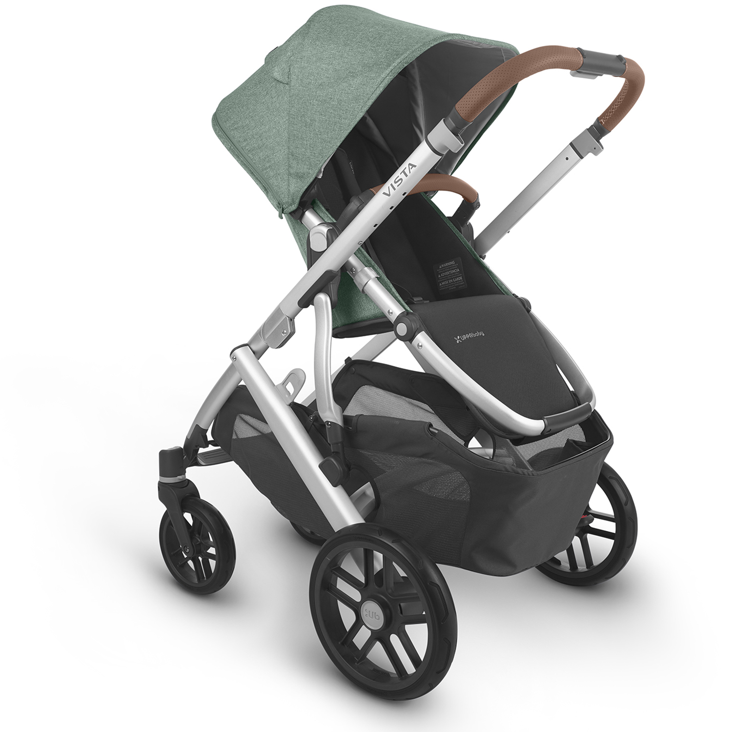 Коляска 2в1 UPPAbaby Vista V2 Emmett Зеленый меланж - фото 3