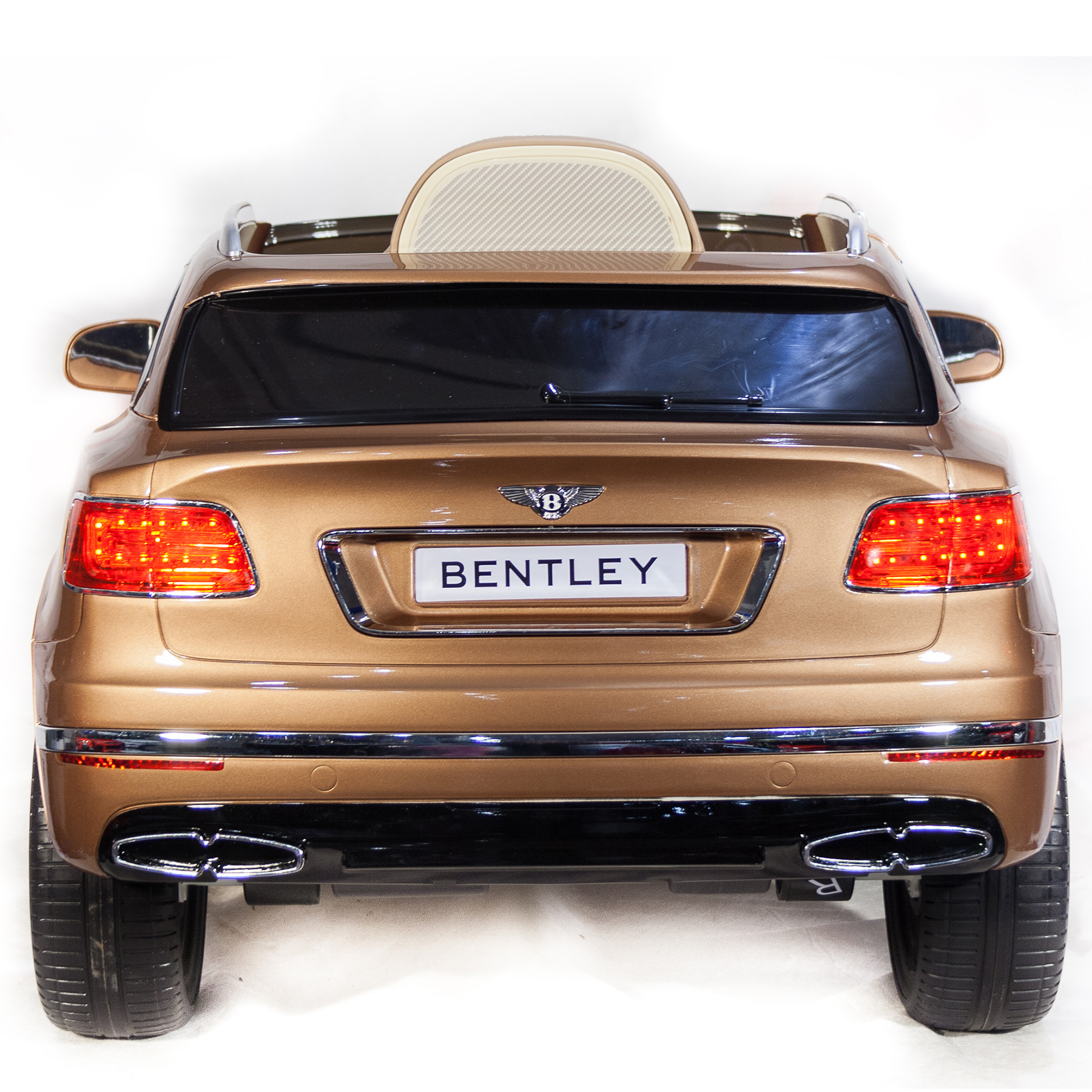 Электромобиль TOYLAND Джип Bentley Bentayga бронза - фото 6