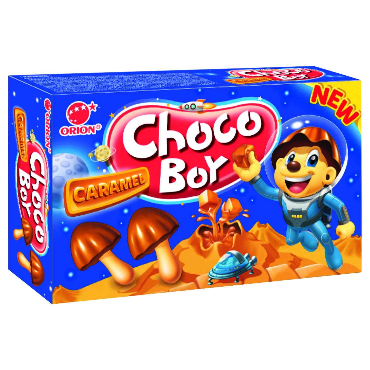 Печенье CHOCO-BOY карамель 45г - фото 1