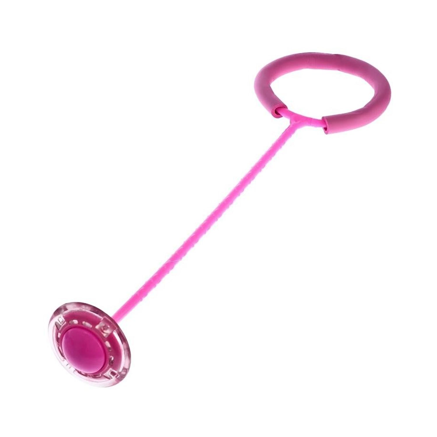 Нейроскакалка Uniglodis Со светящимся роликом розовая - фото 1