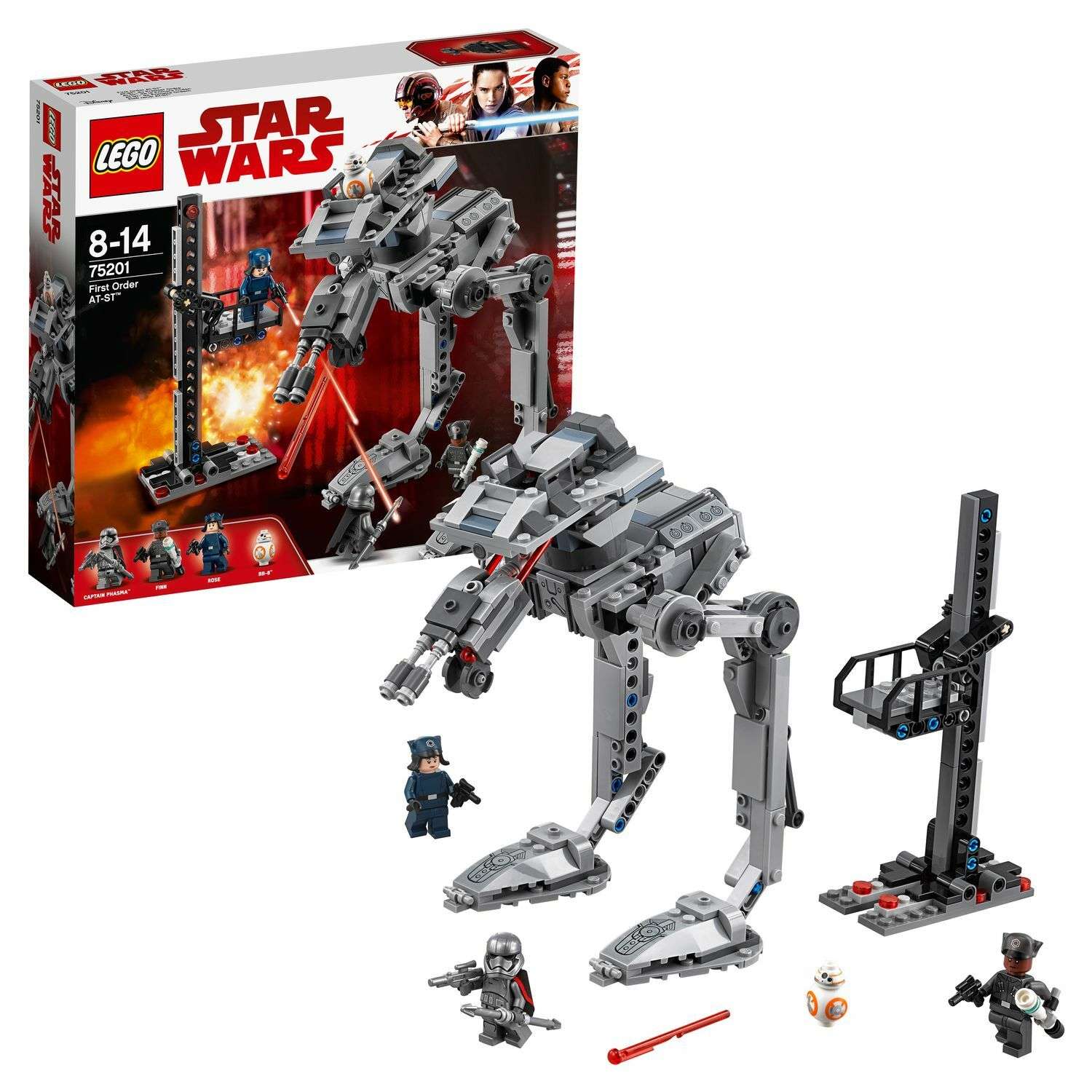 Конструктор LEGO Вездеход AT-ST Первого Ордена Star Wars TM (75201) - фото 1