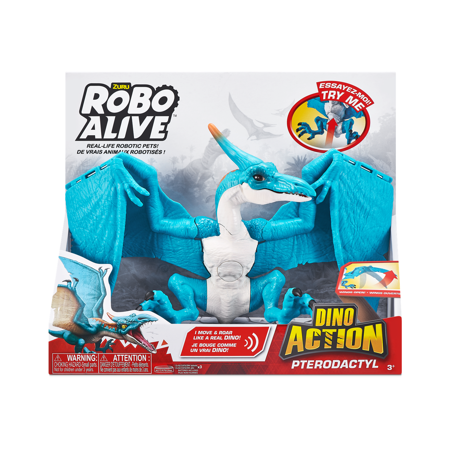 Фигурка Zuru ROBO ALIVE Птеродактиль - фото 7
