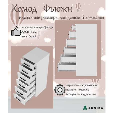 Комод ARNIKA фьюжн