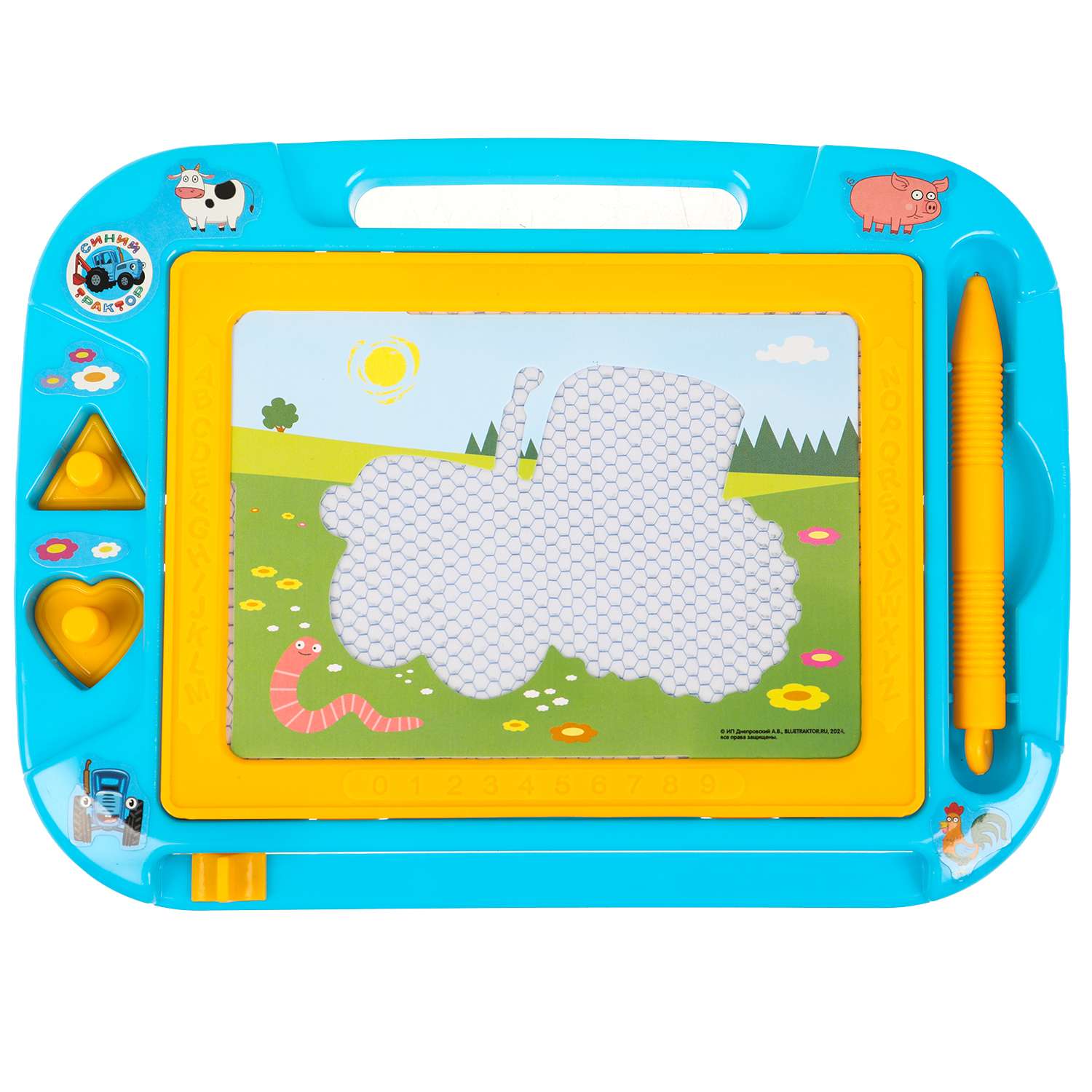 Игрушка Играем вместе планшет Синий трактор - фото 4