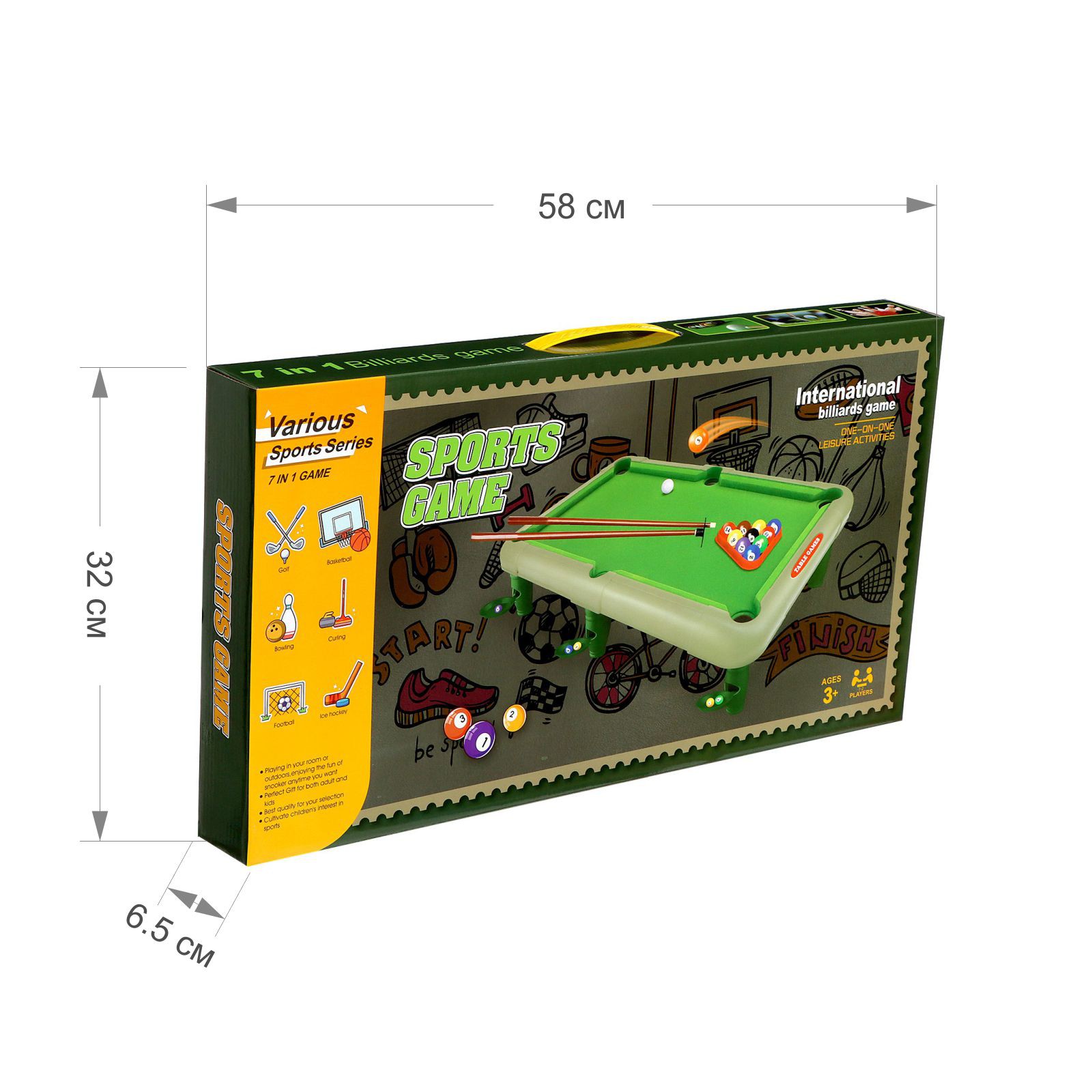 Настольная игра Sima-Land «7 в 1» - фото 21