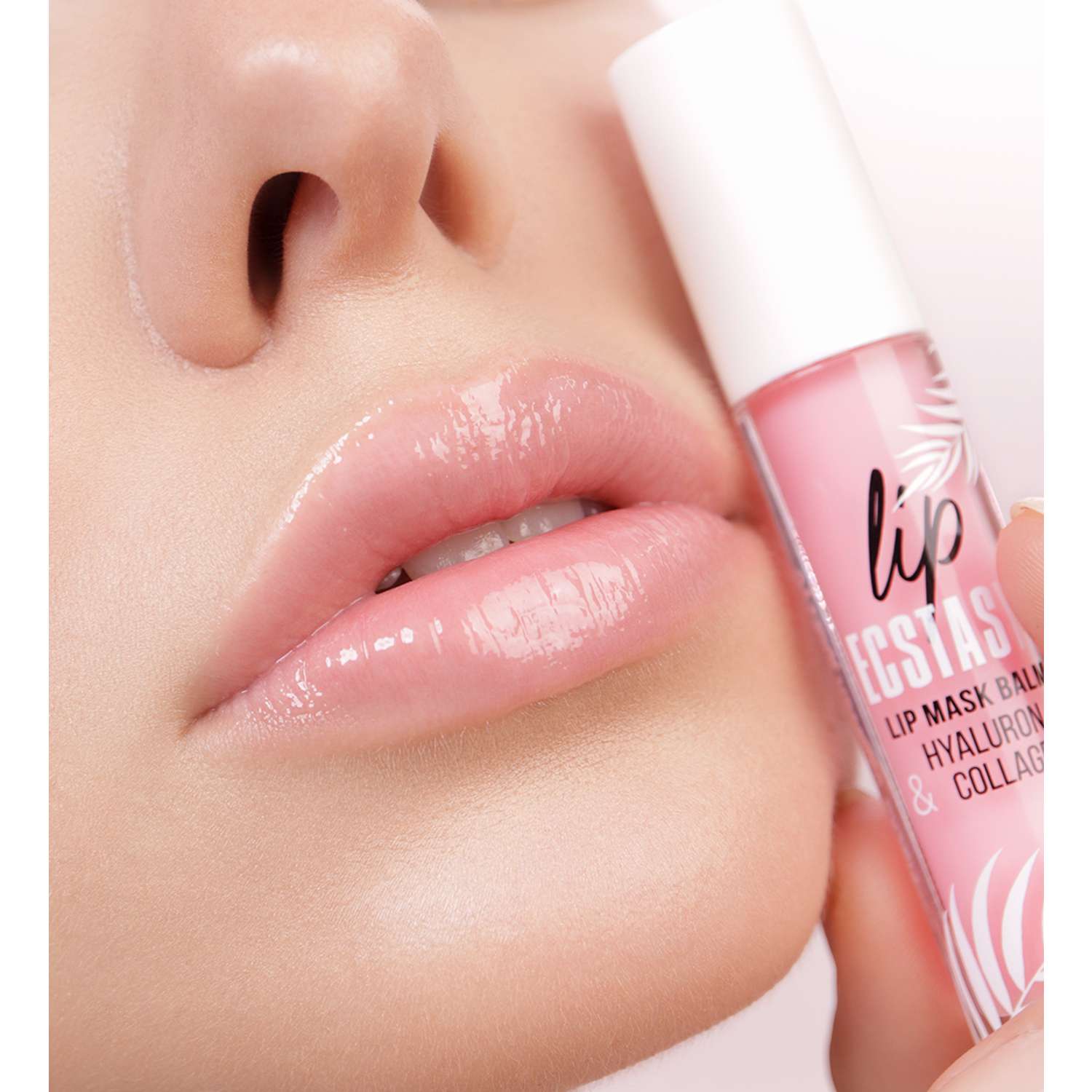 Маска-бальзам для губ Luxvisage LIP ECSTASY hyaluron collagen Тон 601 Rose - фото 3