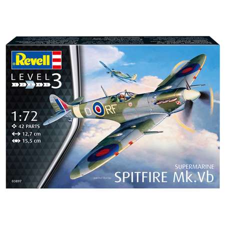 Сборная модель Revell Британский истребитель Spitfire Mk Vb времен Второй мировой войны