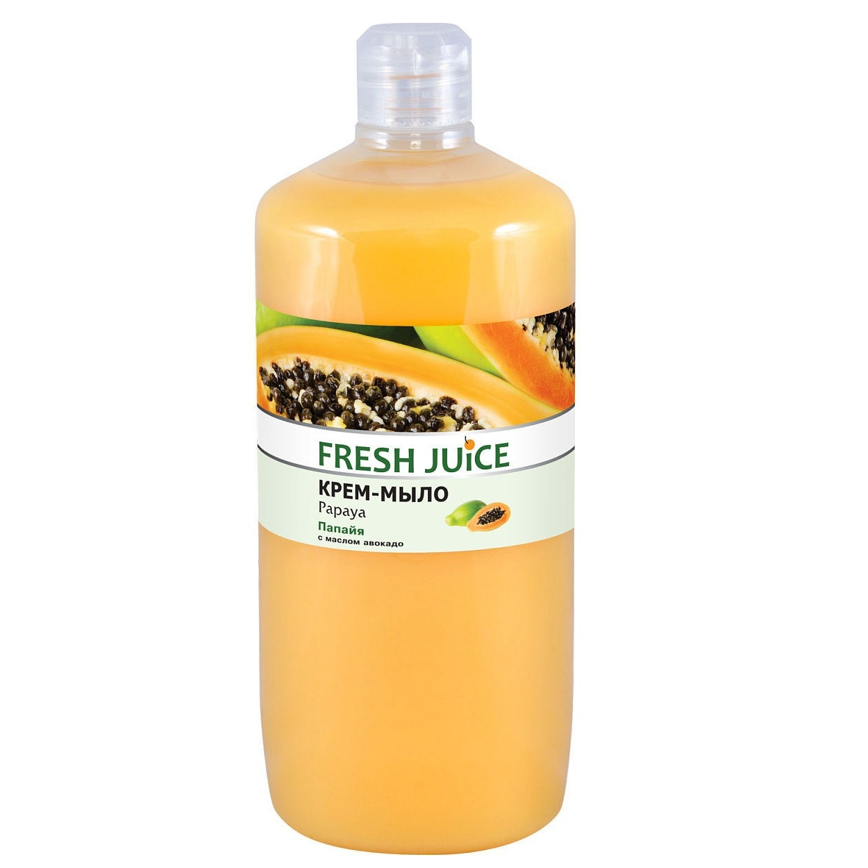 Крем-мыло для рук Fresh Juice МП  Papaya 1000 мл - фото 1