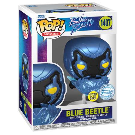 Фигурка Funko POP! Movies Blue Beetle Blue Beetle (GW) (Exc) (1407) 73636