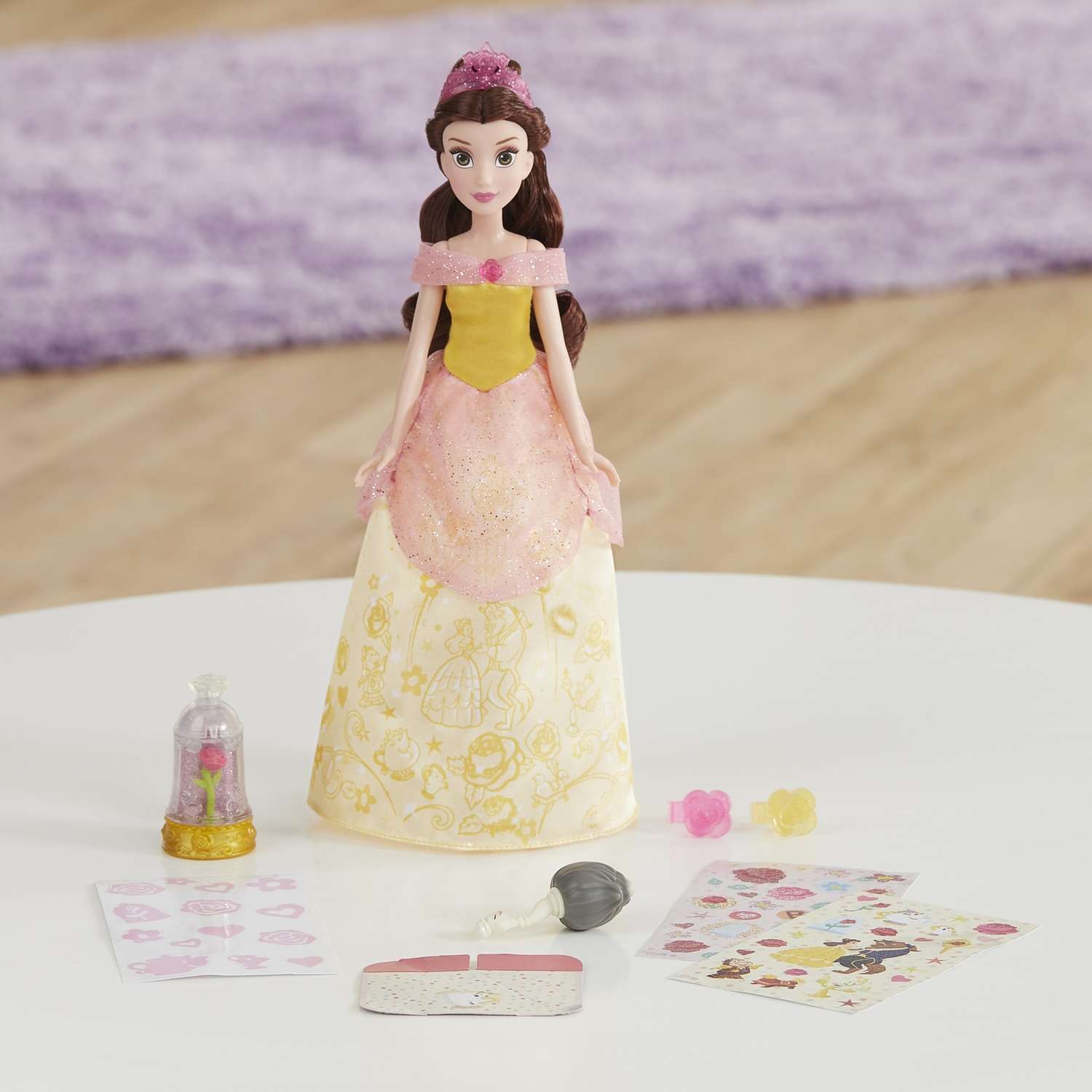 Кукла Disney Princess Hasbro Сверкающая Белль E5599EU4 E5599EU4 - фото 9