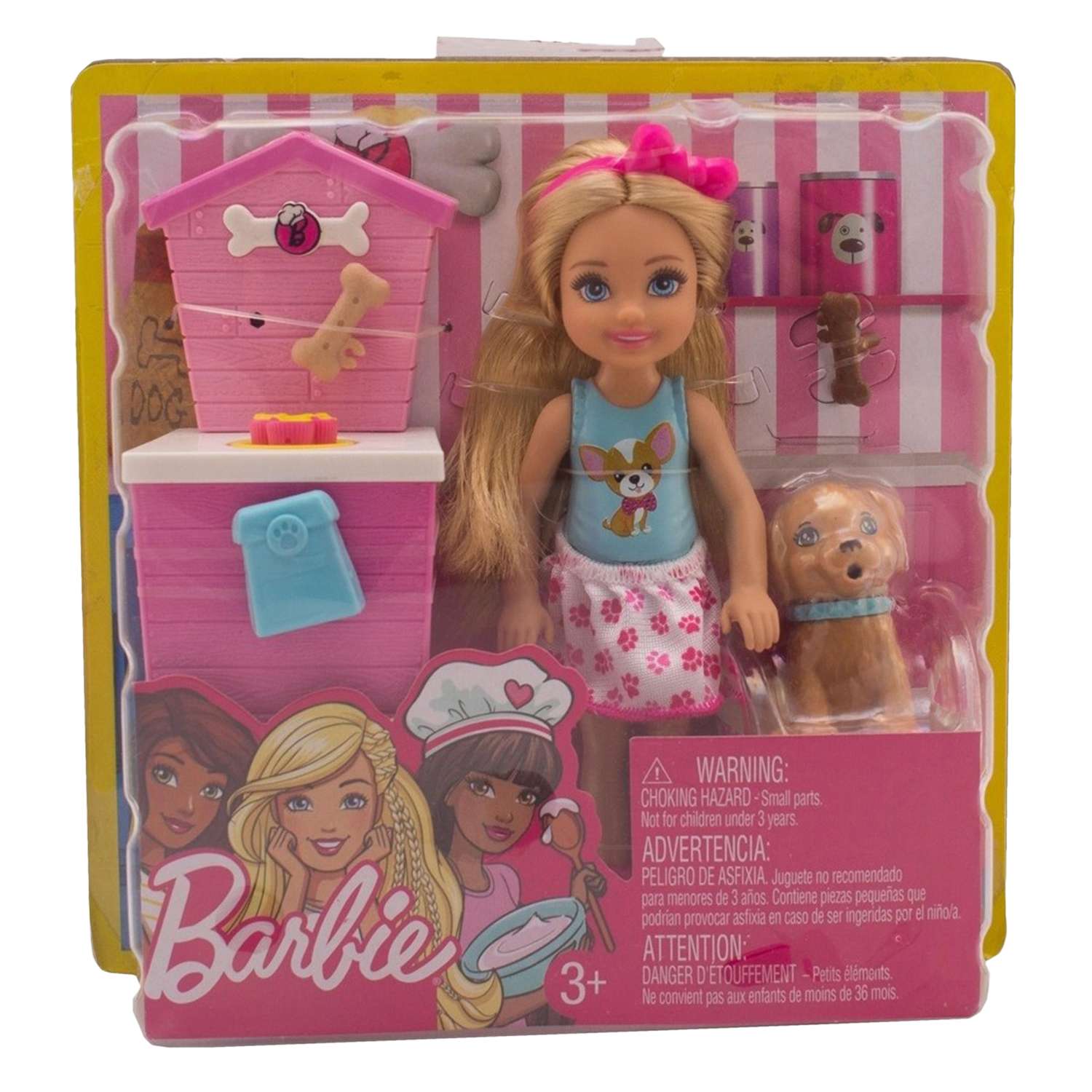 Кукла Barbie Челси и щенок Блондинка FHP67 FHP66 - фото 2