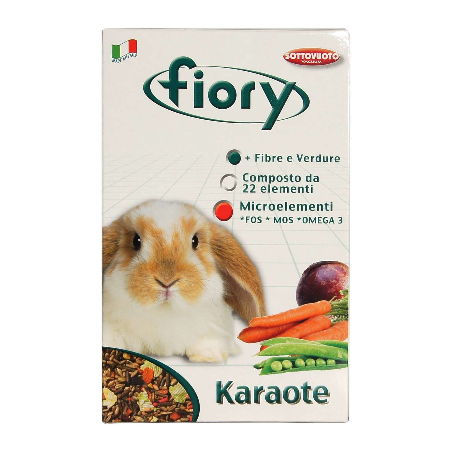Корм для кроликов Fiory Karaote 850г - фото 1