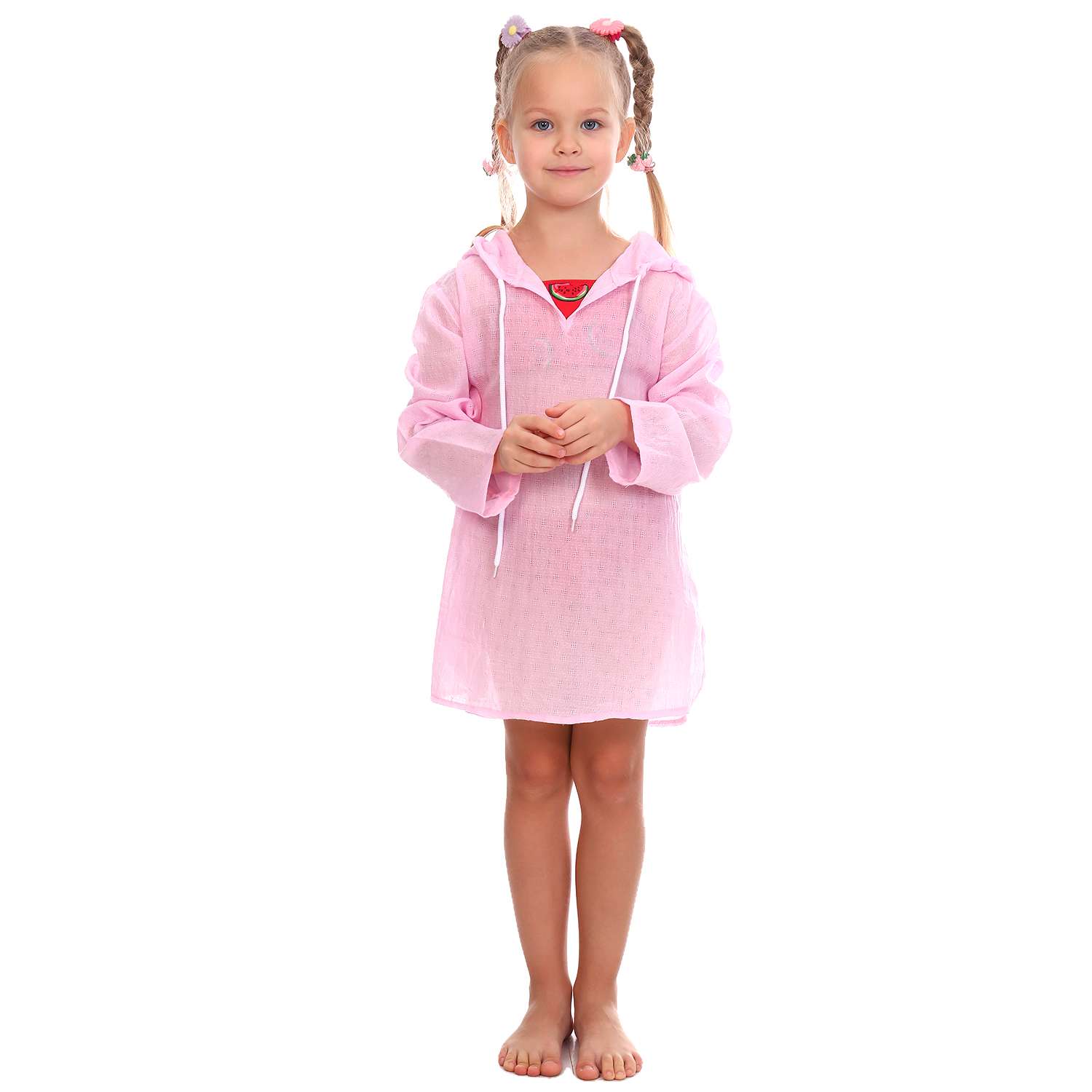 Туника Детская Одежда 8100Мрл/розовый3 - фото 1