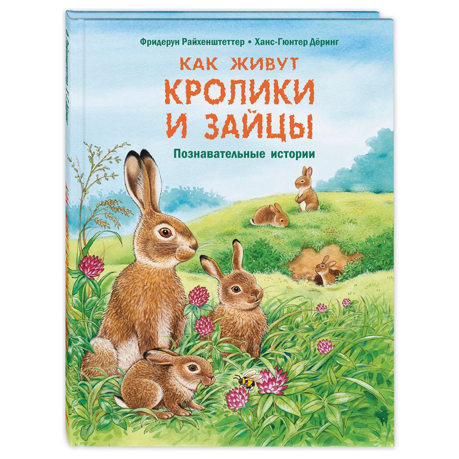 Книга Издательство Энас-книга Как живут кролики и зайцы Познавательные истории - фото 1