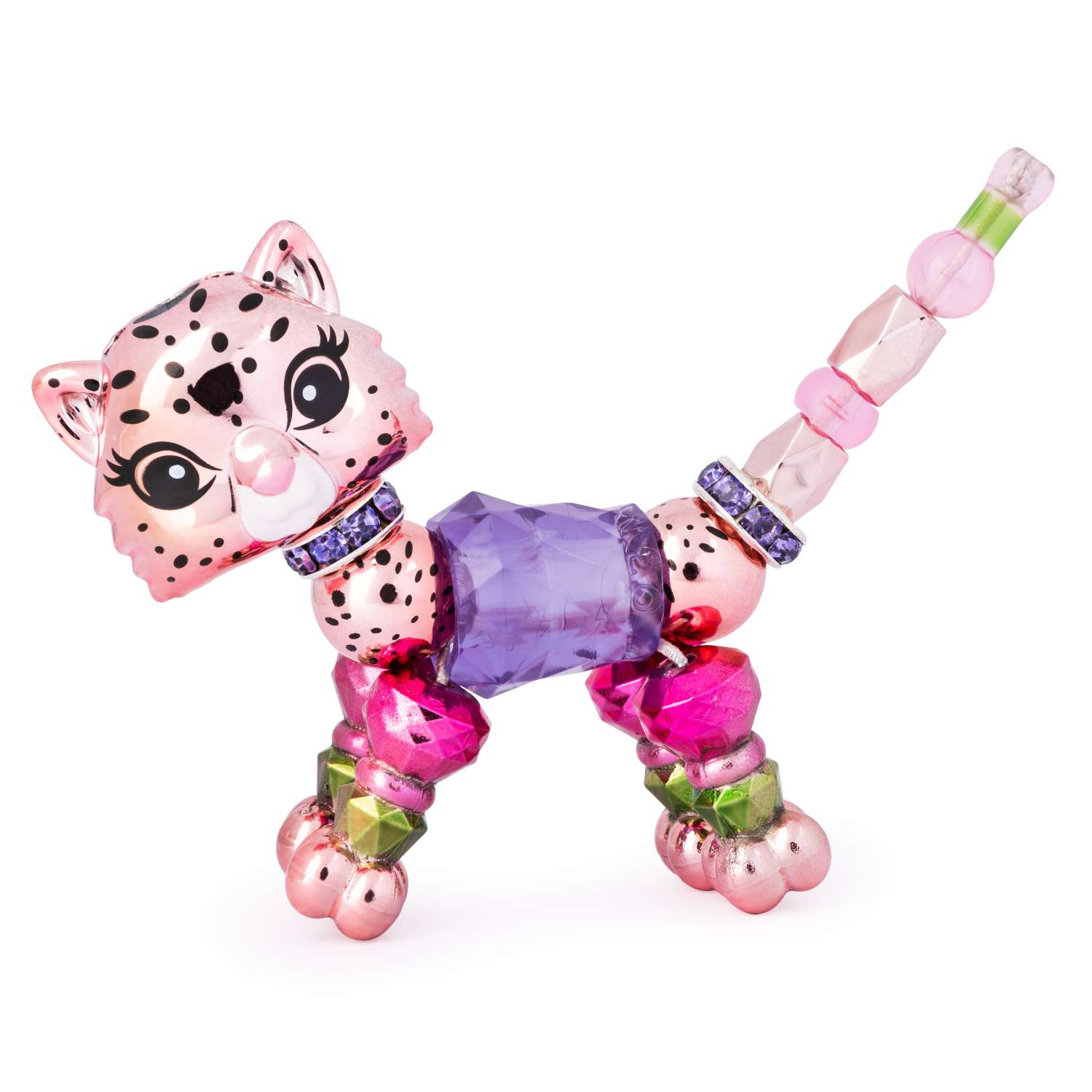 Набор Twisty Petz Фигурка-трансформер для создания браслетов Rosy Snow Leo 6044770/20116694 - фото 2