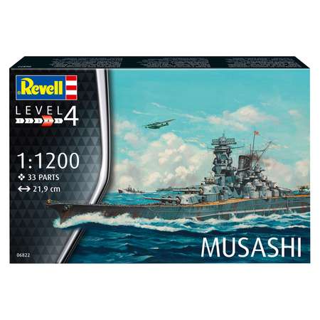 Модель для сборки Revell Линейный корабль Musashi