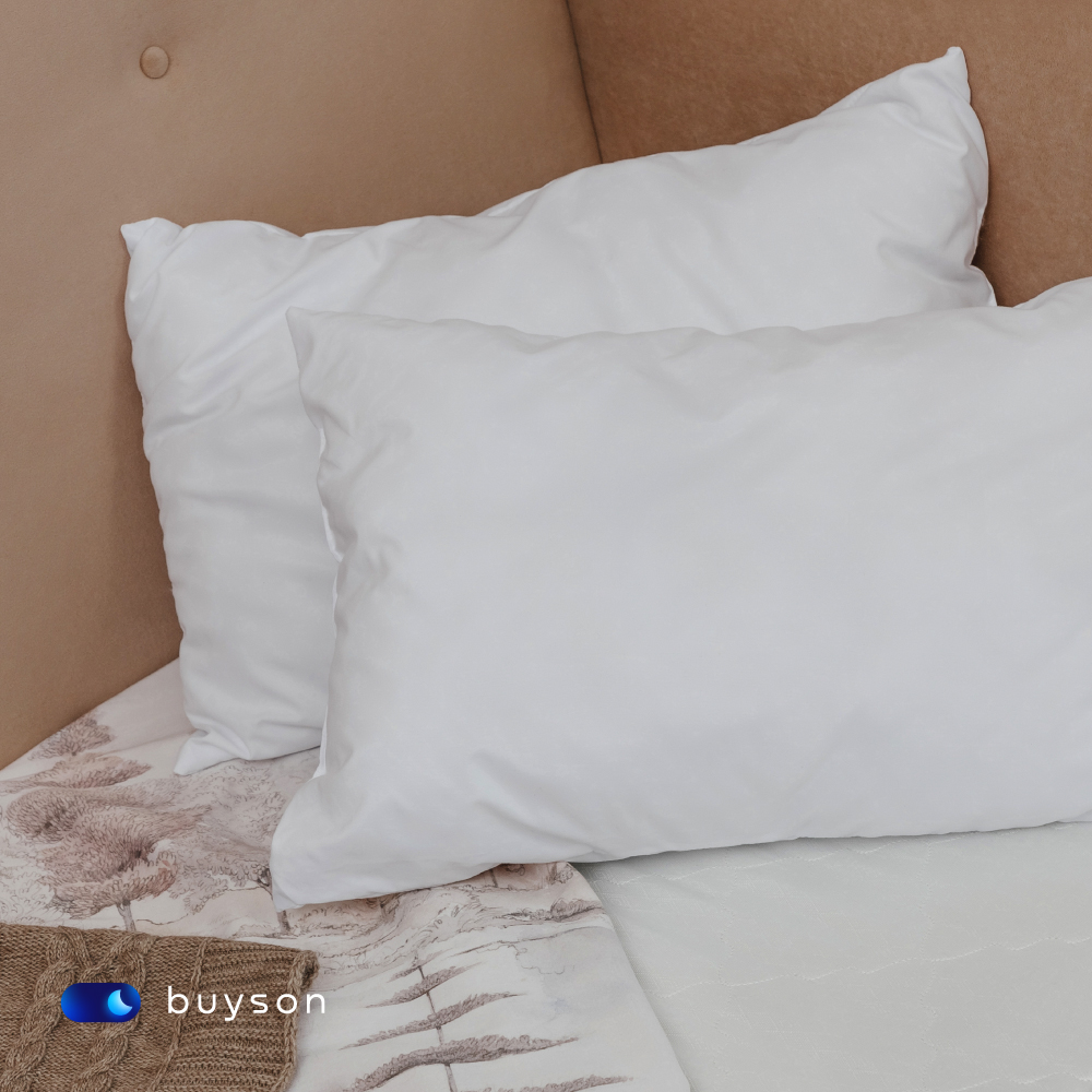 Анатомическая подушка buyson BuyCute от 5 лет 40х60 см высота 11 см - фото 5