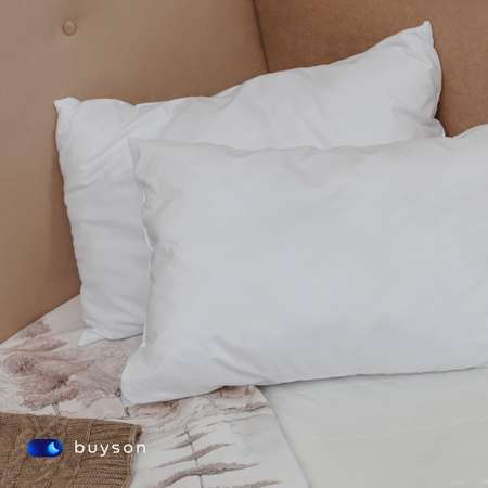 Анатомическая подушка buyson BuyCute от 5 лет 40х60 см высота 11 см