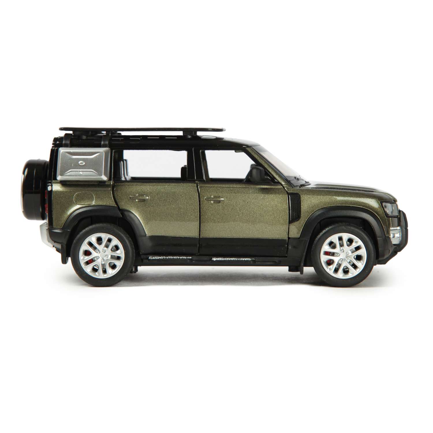 Машинка Mobicaro 1:32 2020 Land Rover Defender 110 Зеленая 68416 68416 - фото 4