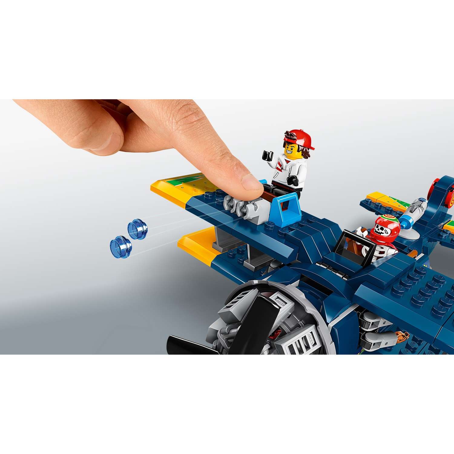 Конструктор LEGO Hidden Side Трюковый самолет Эль-Фуэго 70429 - фото 15