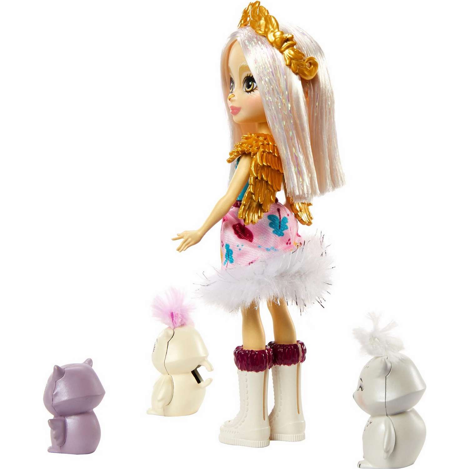 Кукла Enchantimals Одель Совуни с семьей GJX46 GJX43 - фото 4