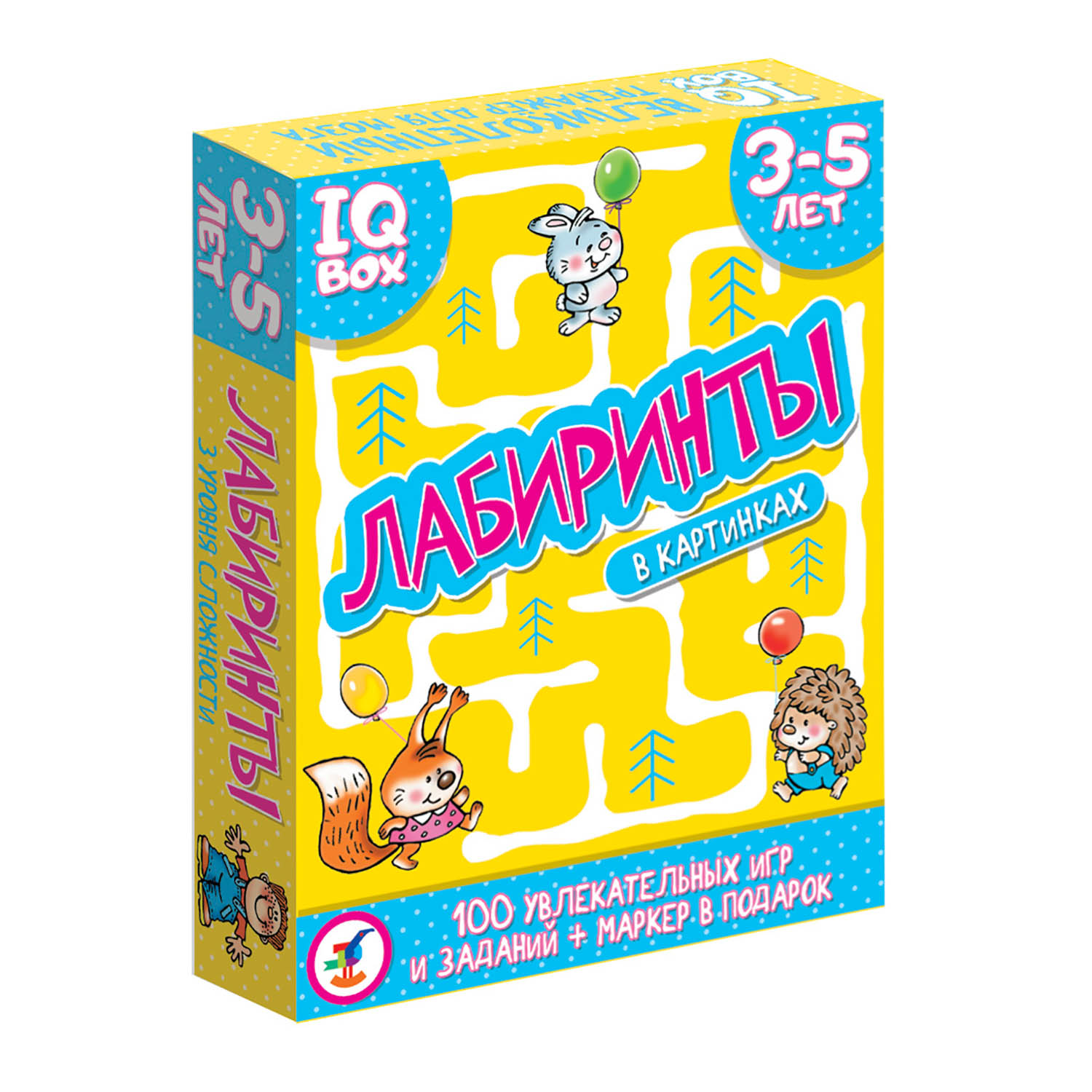 Игра карточная Дрофа-Медиа Лабиринты 3-5 лет 3566