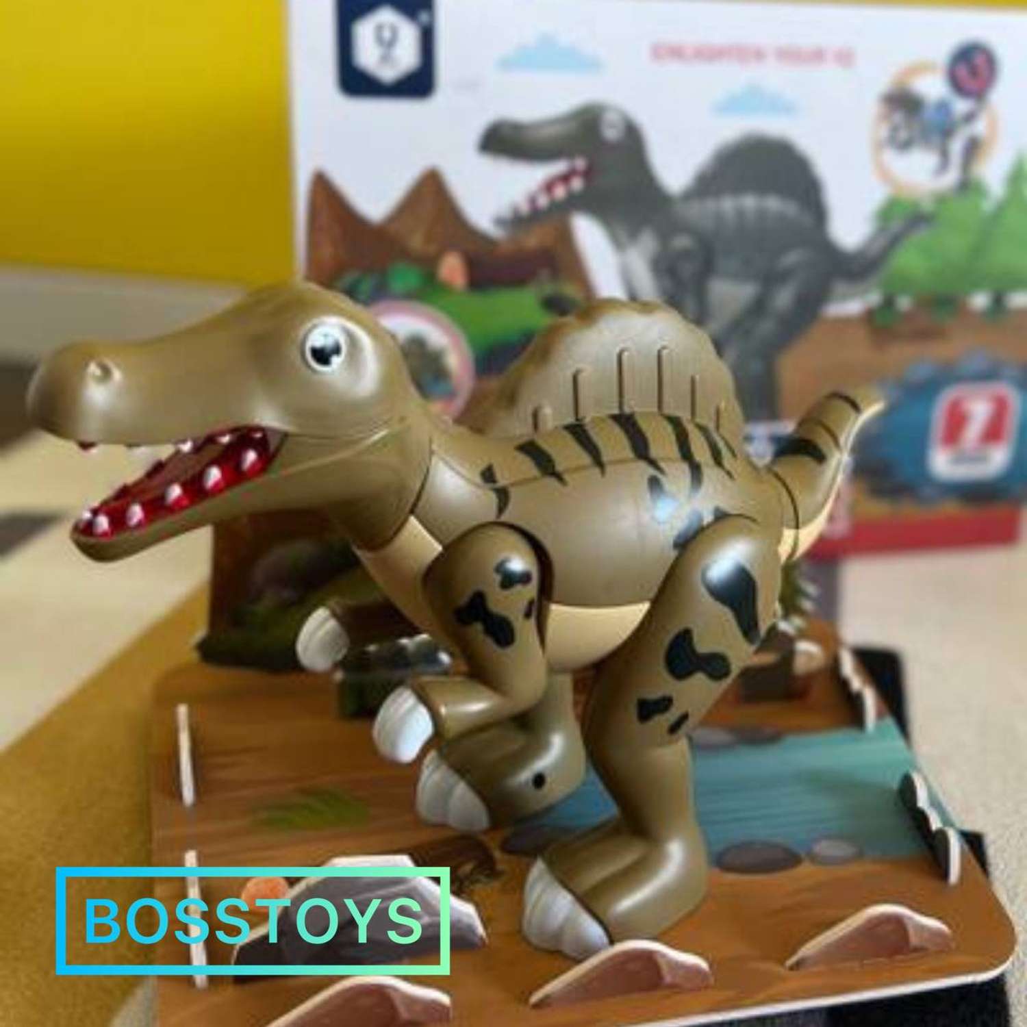 Магнитный конструктор BOSSTOYS серия Динозавры - фото 3