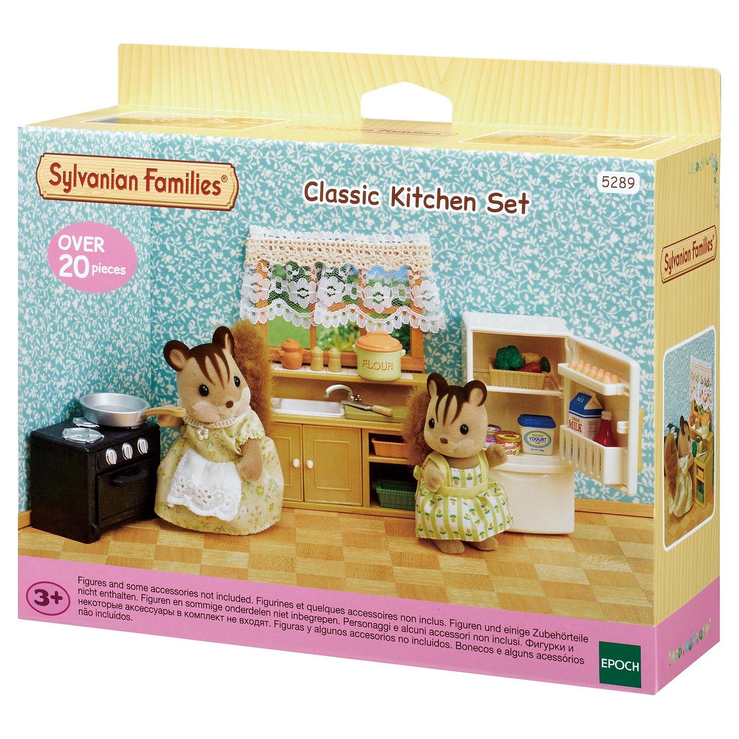 Набор Sylvanian Families Кухня и холодильник 5289 купить по цене 999 ₽ в  интернет-магазине Детский мир