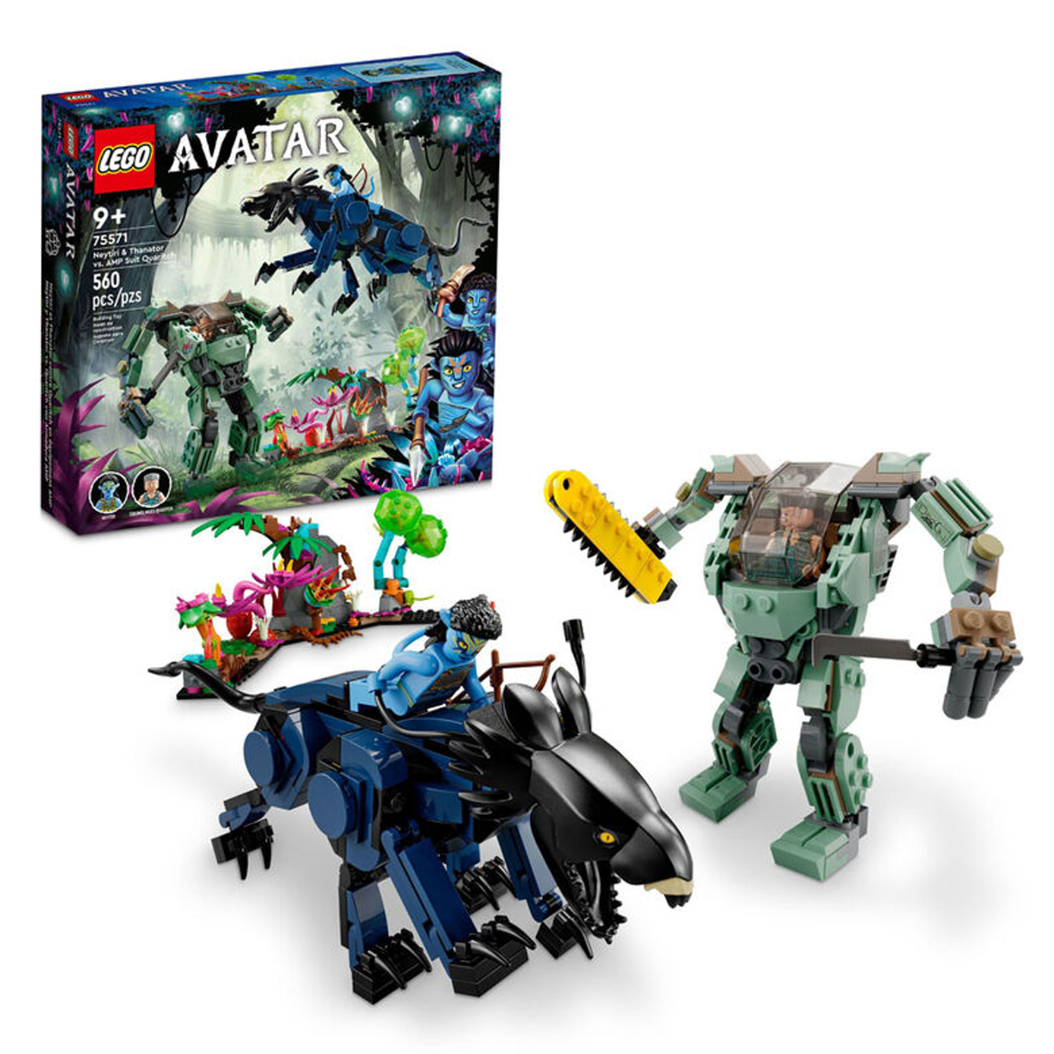 Конструктор детский LEGO Конструктор детский LEGO Avatar Нейтири и Танатор 75571 - фото 1