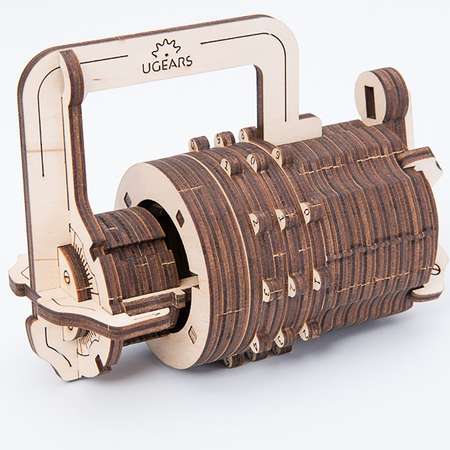 Сборная деревянная модель UGEARS Замок 3D-пазл механический конструктор