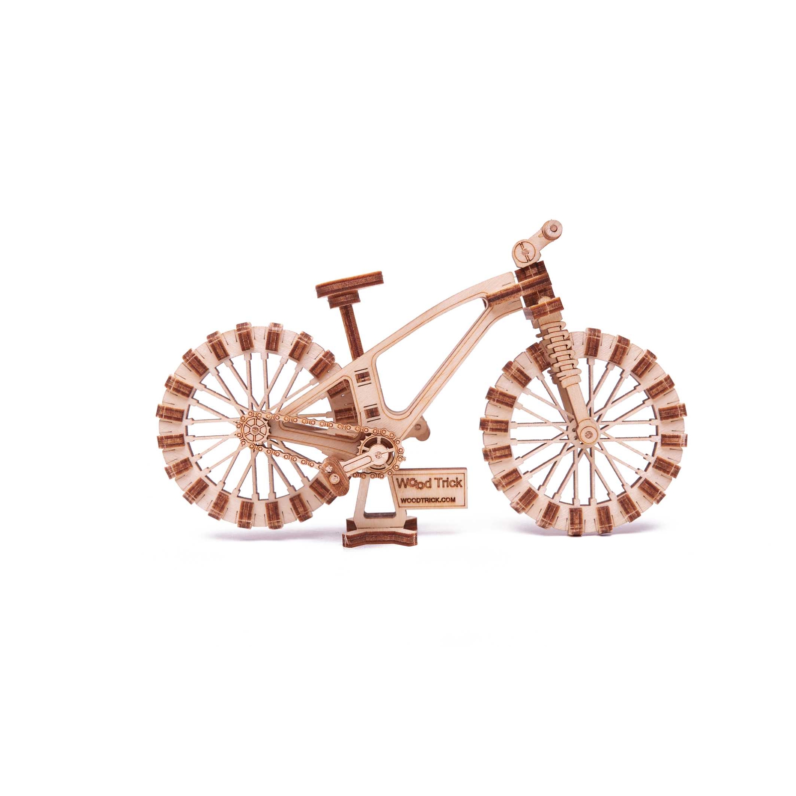 Пазл 3D Wood Trick Вудик Мини велосипед 1234-W15 - фото 3