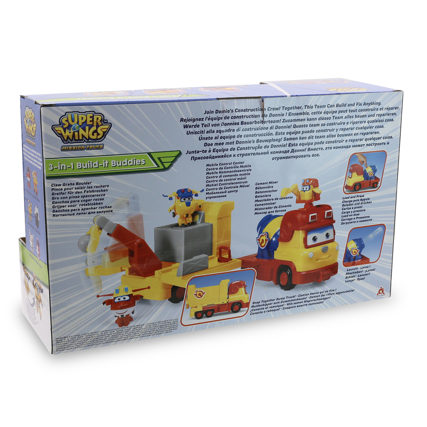 Машина Super Wings Рэмми с мини-трансформером Донни EU730814 EU730814 - фото 3