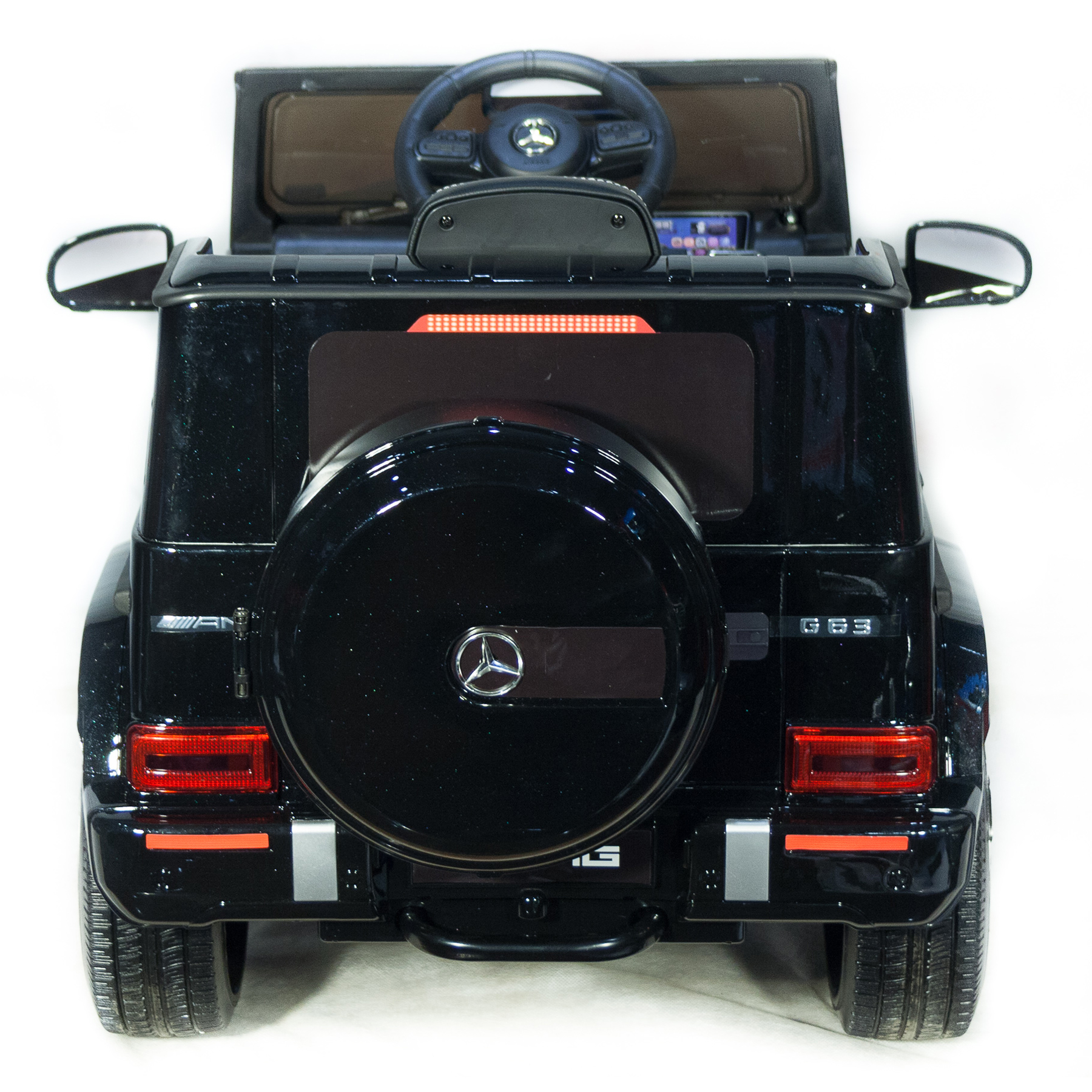 Электромобиль TOYLAND Джип Mercedes Benz G 63 Small BBH-0002 чёрный - фото 9